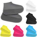 Silicone Waterproof Shoe Covers – Anti-Slip, Foldable & Reusable (M/L Size) | Safamart