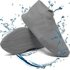 Silicone Waterproof Shoe Covers – Anti-Slip, Foldable & Reusable (M/L Size) | Safamart