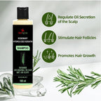 Rosemary Hydrolyzed Keratin Shampoo (Pack of 2) | Repair Damaged Hair & Reduce Breakage