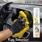 Car Interior Foam Cleaner – Pack of 2 | Deep Clean for Seats & Dashboard | Safamart