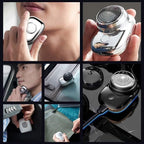 New Upgrade Mini Electric Razor – Portable & Rechargeable Shaver for Men | Safamart