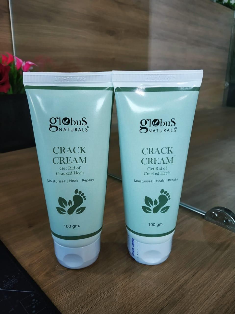 Globus Crack Cream Ayurvedic Foot Repair (Pack of 2) |